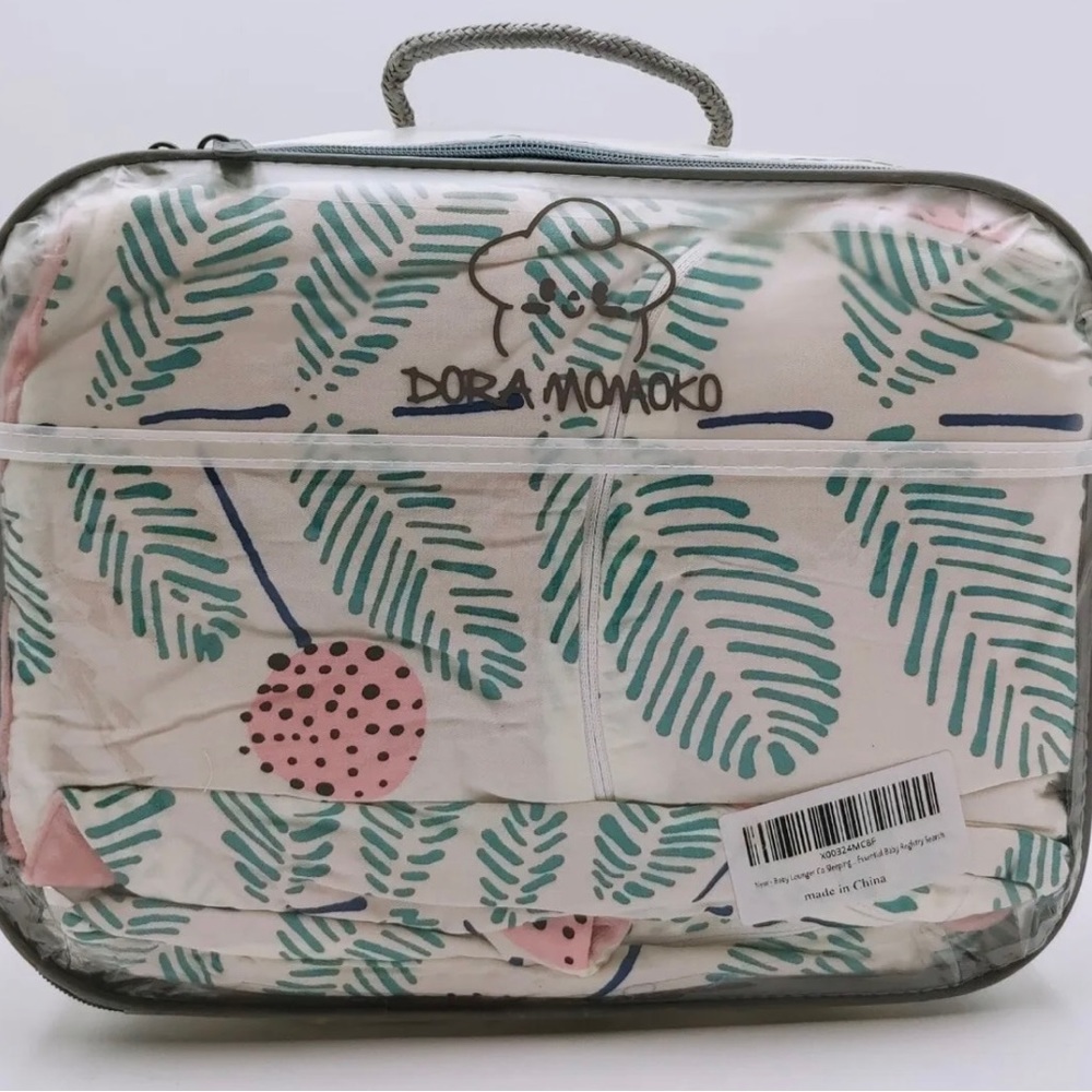 DORA MOMOKO Baby Lounger cotton CoSleep Nest 0-24mo Machine Washable Breathable - Picture 5 of 7
